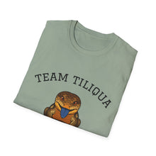 Load image into Gallery viewer, Team Tiliqua T-Shirt — Blue-Tongued Skink Lover Super Soft Tee