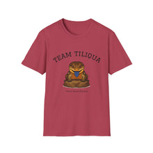 Load image into Gallery viewer, Team Tiliqua T-Shirt — Blue-Tongued Skink Lover Super Soft Tee