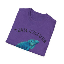 Load image into Gallery viewer, Team Cyclura T-Shirt — Graphic Tee for Rock Iguana Lovers