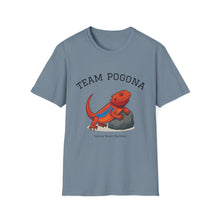 Load image into Gallery viewer, Team Pogona - A Bearded Dragon Lovers New Favorite Unisex Softstyle T-Shirt