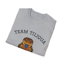 Load image into Gallery viewer, Team Tiliqua T-Shirt — Blue-Tongued Skink Lover Super Soft Tee