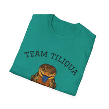 Load image into Gallery viewer, Team Tiliqua T-Shirt — Blue-Tongued Skink Lover Super Soft Tee