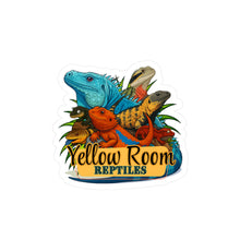 Load image into Gallery viewer, Vibrant Yellow Room Reptiles Vinyl Decals
