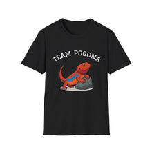 Load image into Gallery viewer, Team Pogona - A Bearded Dragon Lovers New Favorite Unisex Softstyle T-Shirt
