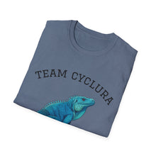Load image into Gallery viewer, Team Cyclura T-Shirt — Graphic Tee for Rock Iguana Lovers
