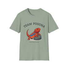 Load image into Gallery viewer, Team Pogona - A Bearded Dragon Lovers New Favorite Unisex Softstyle T-Shirt
