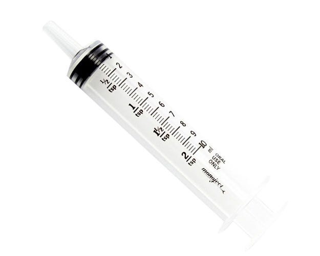 10cc/mL Syringe No Needle Leur Tip